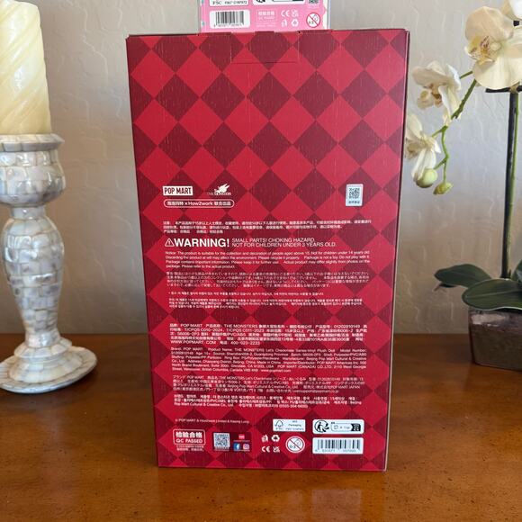 POP MART Labubu Let’s Checkmate Plush Doll & Hanging Card Set NIB - Picture 3 of 17